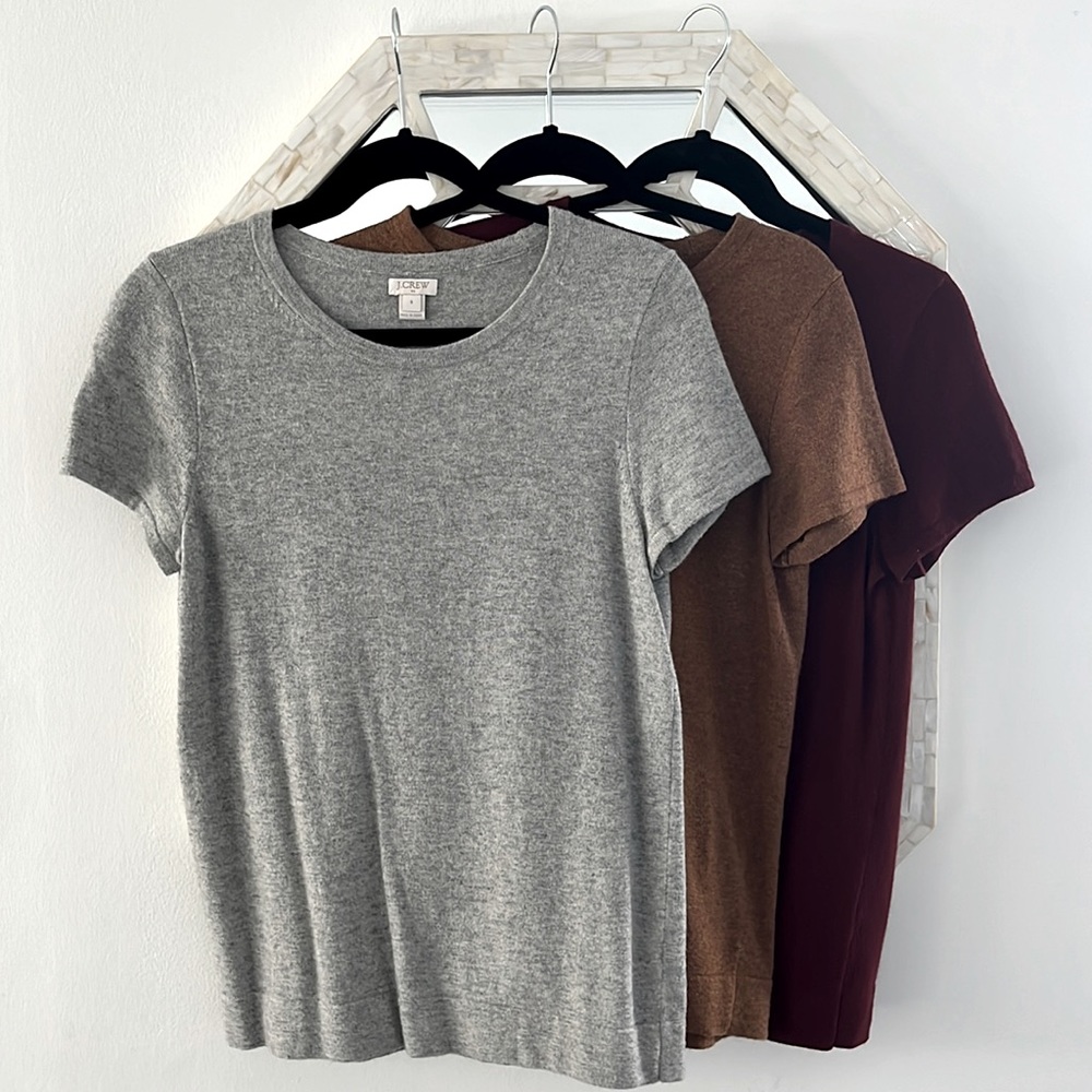 J.Crew Short Sleeve Pullover 2-Bundle Size Small